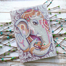 Laden Sie das Bild in den Galerie-Viewer, Notizbuch Diamond Painting 5D Elefantengott Ganesha