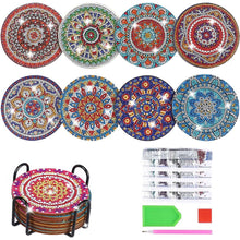 Laden Sie das Bild in den Galerie-Viewer, Untersetzer Diamond Art Mandala
