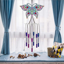 Laden Sie das Bild in den Galerie-Viewer, Windspiel Diamond Art Schmetterling