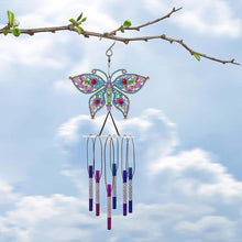 Laden Sie das Bild in den Galerie-Viewer, Windspiel Diamond Art Schmetterling