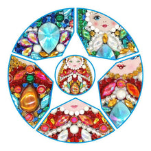 Laden Sie das Bild in den Galerie-Viewer, Schlüsselanhänger Diamond Painting 5D Matryoshka