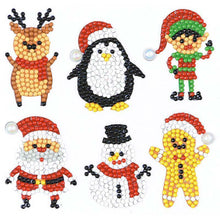 Laden Sie das Bild in den Galerie-Viewer, Aufkleber-Set Diamond Painting 2 Weihnachten für Kinder