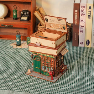Miniaturhaus - Zeitbuchhandlung