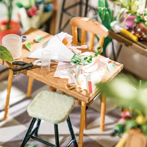 Miniaturhaus - Emilys Blumenladen
