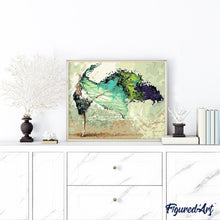 Laden Sie das Bild in den Galerie-Viewer, Malen nach Zahlen für Erwachsene | Moderne Ballerina | Figured'Art