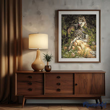 Laden Sie das Bild in den Galerie-Viewer, Malen nach Zahlen für Erwachsene | Wolfspärchen 3 | Figured'Art