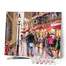 Laden Sie das Bild in den Galerie-Viewer, Malen nach Zahlen für Erwachsene | Auf dem Weg zum Restaurant | Figured'Art