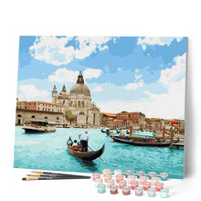 Laden Sie das Bild in den Galerie-Viewer, Malen nach Zahlen für Erwachsene | Sonniges Venedig | Figured'Art