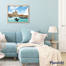 Laden Sie das Bild in den Galerie-Viewer, Malen nach Zahlen für Erwachsene | Sonniges Venedig | Figured'Art