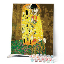 Laden Sie das Bild in den Galerie-Viewer, Malen nach Zahlen für Erwachsene | Klimt - Der Kuss | Figured'Art