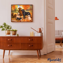 Laden Sie das Bild in den Galerie-Viewer, Malen nach Zahlen für Erwachsene | Hunde und Welpen | Figured'Art