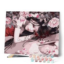 Laden Sie das Bild in den Galerie-Viewer, Malen nach Zahlen Erwachsene Manga Figured'Art