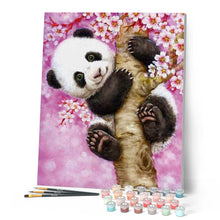 Laden Sie das Bild in den Galerie-Viewer, Malen nach Zahlen für Erwachsene | Panda Baby | Figured'Art