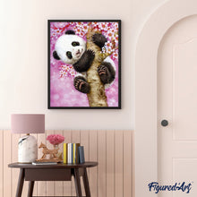 Laden Sie das Bild in den Galerie-Viewer, Malen nach Zahlen für Erwachsene | Panda Baby | Figured'Art