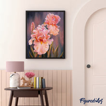Laden Sie das Bild in den Galerie-Viewer, Malen nach Zahlen für Erwachsene | Iris Blumen | Figured'Art