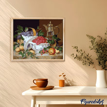 Laden Sie das Bild in den Galerie-Viewer, Malen nach Zahlen für Erwachsene | Früchte in einer wertvollen Schale | Figured'Art