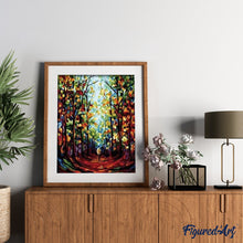 Laden Sie das Bild in den Galerie-Viewer, Malen nach Zahlen Erwachsene Im Wald Figured'Art