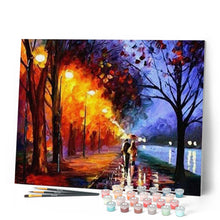 Laden Sie das Bild in den Galerie-Viewer, Malen nach Zahlen für Erwachsene | Leonid Afremov am Seeufer | Figured'Art
