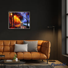 Laden Sie das Bild in den Galerie-Viewer, Malen nach Zahlen für Erwachsene | Leonid Afremov am Seeufer | Figured'Art