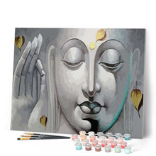 Laden Sie das Bild in den Galerie-Viewer, Malen nach Zahlen Erwachsene Gesicht des Buddhas Figured'Art