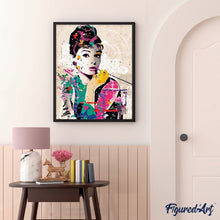 Laden Sie das Bild in den Galerie-Viewer, Malen nach Zahlen für Erwachsene | Audrey | Figured'Art