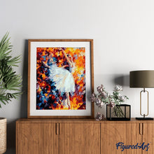 Laden Sie das Bild in den Galerie-Viewer, Malen nach Zahlen für Erwachsene | Tänzerin in Farbe | Figured'Art