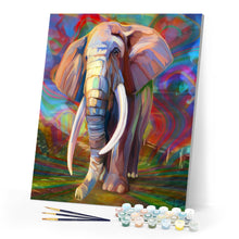 Laden Sie das Bild in den Galerie-Viewer, Alter einsamer Elefant