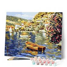 Laden Sie das Bild in den Galerie-Viewer, Malen nach Zahlen für Erwachsene | See im Sommer | Figured'Art
