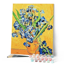 Laden Sie das Bild in den Galerie-Viewer, Malen nach Zahlen für Erwachsene | Van Gogh - Schwertlilien | Figured'Art