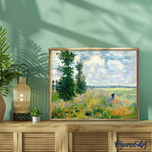 Laden Sie das Bild in den Galerie-Viewer, Malen nach Zahlen für Erwachsene | Monet - Mohnfeld | Figured'Art