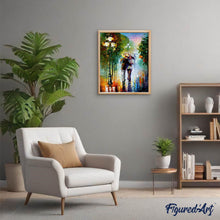 Laden Sie das Bild in den Galerie-Viewer, Malen nach Zahlen für Erwachsene | Romantischer Regen | Figured'Art