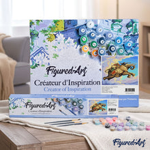 Laden Sie das Bild in den Galerie-Viewer, Malen nach Zahlen für Erwachsene | Abenteuer und Elefant | Figured'Art