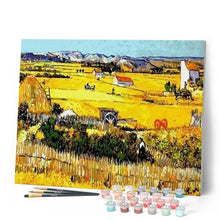 Laden Sie das Bild in den Galerie-Viewer, Malen nach Zahlen für Erwachsene | Van Gogh - Die Ernte | Figured'Art