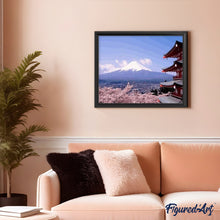 Laden Sie das Bild in den Galerie-Viewer, Malen nach Zahlen für Erwachsene | Fuji Berg | Figured'Art