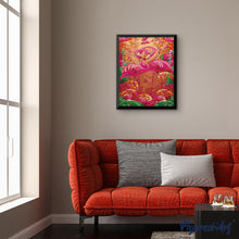 Laden Sie das Bild in den Galerie-Viewer, Malen nach Zahlen für Erwachsene | Flamingopaar | Figured'Art
