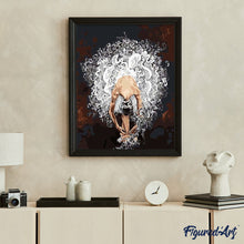 Laden Sie das Bild in den Galerie-Viewer, Malen nach Zahlen für Erwachsene | Bückende Ballerina | Figured'Art