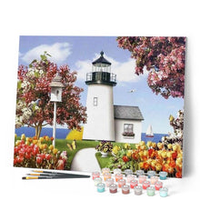 Laden Sie das Bild in den Galerie-Viewer, Leuchtturm im Frühling