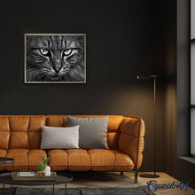 Laden Sie das Bild in den Galerie-Viewer, Malen nach Zahlen Erwachsene Katzenkopf Figured'Art