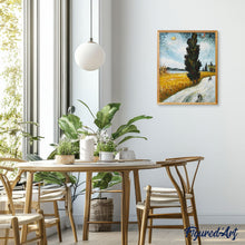 Laden Sie das Bild in den Galerie-Viewer, Malen nach Zahlen für Erwachsene | Weizenfeld unter der Sonne | Figured'Art