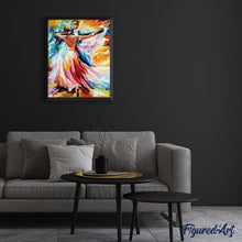 Laden Sie das Bild in den Galerie-Viewer, Malen nach Zahlen für Erwachsene | Buntes tanzendes Paar | Figured'Art