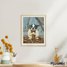 Laden Sie das Bild in den Galerie-Viewer, Malen nach Zahlen für Erwachsene | Hund Yoda | Figured'Art