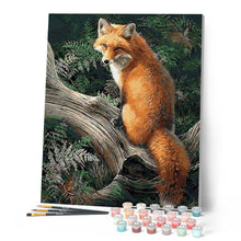 Laden Sie das Bild in den Galerie-Viewer, Malen nach Zahlen für Erwachsene | Fuchs im Wald | Figured'Art