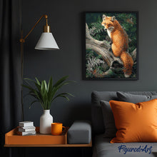 Laden Sie das Bild in den Galerie-Viewer, Malen nach Zahlen für Erwachsene | Fuchs im Wald | Figured'Art