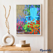 Laden Sie das Bild in den Galerie-Viewer, Stuhl im Garten