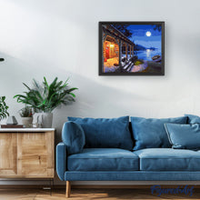 Laden Sie das Bild in den Galerie-Viewer, Malen nach Zahlen für Erwachsene | Chalet im Mondlicht | Figured'Art