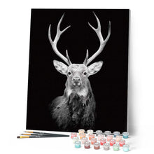 Laden Sie das Bild in den Galerie-Viewer, Malen nach Zahlen für Erwachsene | Majestätischer Hirsch | Figured'Art