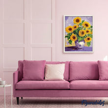 Laden Sie das Bild in den Galerie-Viewer, Malen nach Zahlen für Erwachsene | Sonnenblumen in einer schönen Vase | Figured'Art