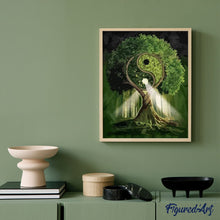 Laden Sie das Bild in den Galerie-Viewer, Malen nach Zahlen für Erwachsene | Yin und Yang Baum | Figured'Art