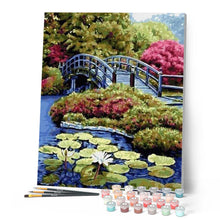 Laden Sie das Bild in den Galerie-Viewer, Malen nach Zahlen für Erwachsene | Die Nihonbashi Brücke in Japan | Figured'Art