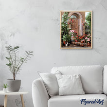 Laden Sie das Bild in den Galerie-Viewer, Malen nach Zahlen für Erwachsene | Veranda mit Blumen | Figured'Art